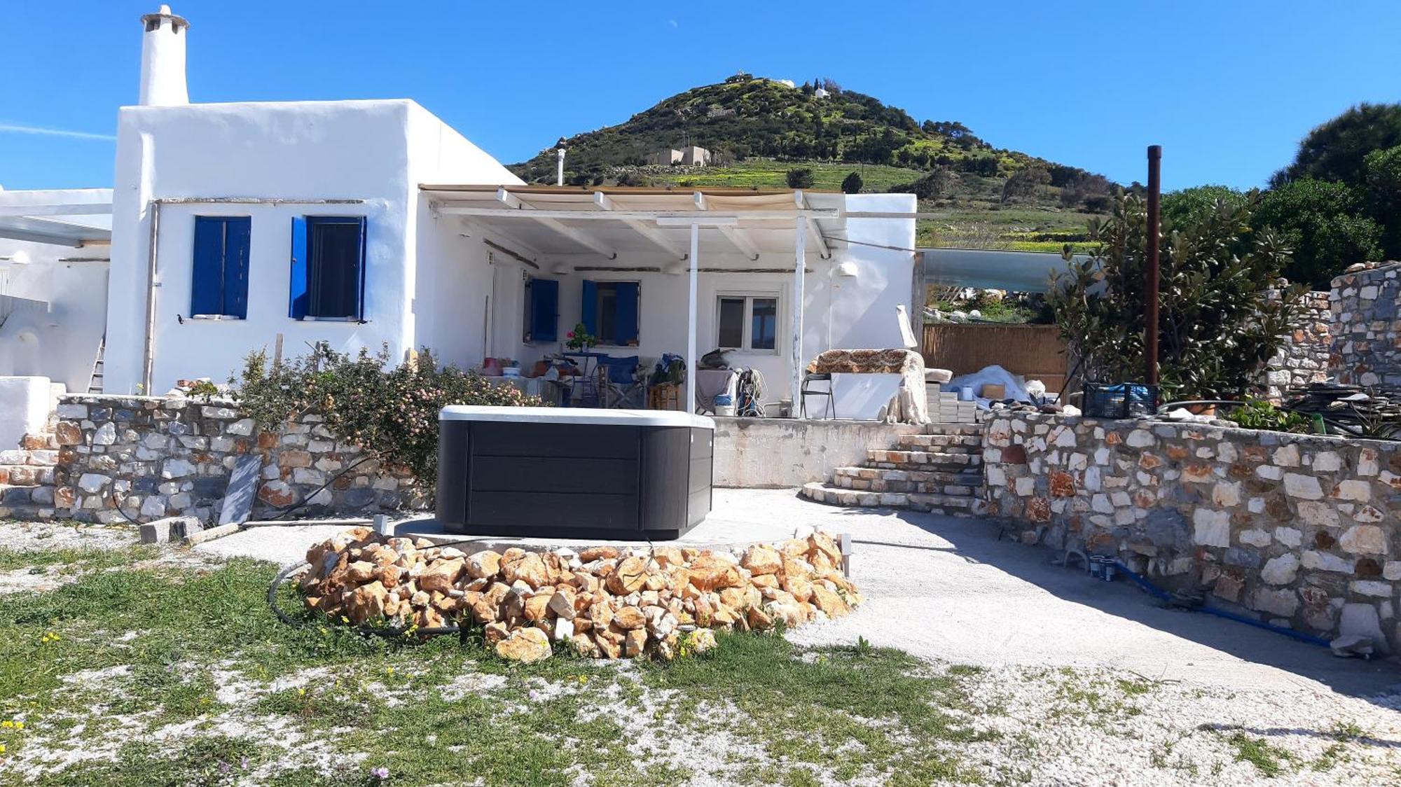 شقة Ktima San Antonio Paros - Parion بوسي لِفاذي المظهر الخارجي الصورة